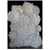 Decorative Giant White Card Paper Flowers for Backdrop