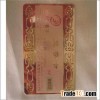 gold  VIP cards with   customized designs
