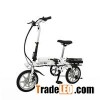 14 Inch Magnesium Integrated Wheel Small Folding Electric Bike