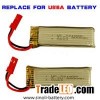 Udi RC Drone U818A Quadcopter Replace Battery 721855 3.7v 500mah