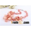 Flower Necklace jewelry,acrylic necklace