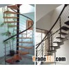 Stainless steel stair handrail