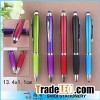 Corlorful Rubber Grip Touch Stylus Ball Pen