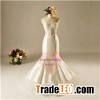 Mermaid Wedding Dresses With Lace Appliques WD1537