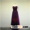 Convertiable Purple Tulle Bridesmaid Dresses BM1530