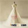 A Line Wedding Dresses With Lace Appliques WD1506