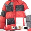 Mixed Color Down Jacket