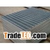 Hot dipped galvanized steel grating