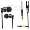 Metal Bass Stereo In-Ear Handsfree Earbuds Factory MP3 Earph