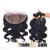 Human Hair Silk Base Frontal Closure