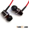 Wood Earbuds with Microphone real rose Wood Earbuds / Hand