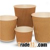 Customizable Brown Kraft Paper Cups Flexo Printing