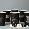 Customizable 8oz Hot Drink Coffee Milk Paper Cups Can Print LOGO