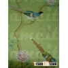 hand-painted silk walllpaper