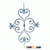 Wrought Iron Rosettes
