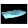 artificial stone arc-shaped washbasin