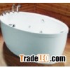 oval shape massage bathtub