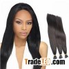 14-28 Inch I / Stick Tip Fusion Human Hair Extension Straight Peruvian Remy Hair