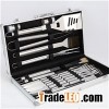 24PCS Stainless Steel BBQ Grill Tools BOX