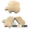 Apple Shape Wooden USB Disk