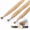 Straight Hair Color Brown 14-28 Inch Nano Ring Loop Human Hair Extension