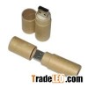 Cylinder Wooden USB Disk
