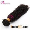 Kinky Curl High Quality Brazilian Remy Human Hair Weaves
