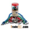 12PC Assorted Bungee Cords Plastic Tube