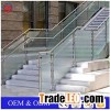 Clear Acid Etch Frameless Frosted Tempered Glass Railings For Balcony