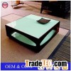 Square Shape Silkscreen Tempered Glass Coffee Table Tops