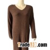Long And V Neck One-piece Dresses