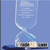 Acrylic Trophy Award Design with laser marking