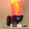 10W BRASIER SHAPE ARTIFICIAL SILK EFFECT WALL TYPE FLAME LIGHT