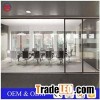 Office Interior Frameless Laminated Glass Partitions