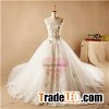 Cathedral Train Lace Ball Gowns WD1521