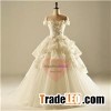 Draped Ball Gown Wedding Dresses WD1543