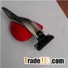 Metal Handle With Triple Blade For More Comfortable Feeling
