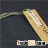 Custom Printed Paper Hangtag With Ribbon String