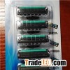 Twin Blade Summit Series Disposable Razor with Clean Botton and Fixed Head