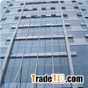 Semi Exposed Frame Glass Curtain Wall