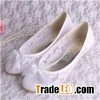 Chinese Ballet Flat Bridal Shoes Factory