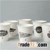 Customizable Plain White 12oz 24oz Single Wall Double Wall Heat Resistant Hot Drink Coffee Milk Take