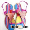 Special Design Fancy Colorful Ladies Sandals Outdoor Open-toed Women Footwear Sandals