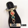 Oil Drop Lady Fashion Design Slippers Nice Quality Lady Flip Flops