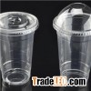 Customize 20oz 24oz 26oz 28oz 30oz 32oz 34oz PET Cold Drink Clear Fresh Juice Milk Shake Milk Tea Cu