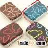Portable PU Leather Carrying Hard Case For IPod MP3 Earphone Headphone