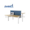 back to back adjustable height commercial office desks