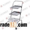 Stainless steel hospital transfusion trolley