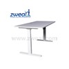 adjustable electric height laptop standing office table