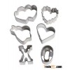 Valentine's 6 Piece Mini Cutter Set